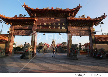 台湾　高雄の元帝廟北極亭 112624792