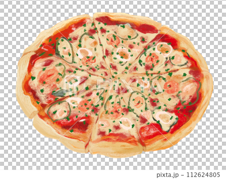 海鮮披薩(整切) 海鮮披薩(整切) 112624805