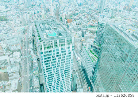 渋谷スカイから見た東京風景 渋谷スカイから見た東京風景 112626859