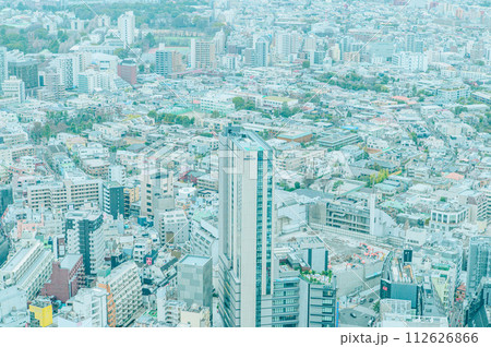 渋谷スカイから見た東京風景 渋谷スカイから見た東京風景 112626866