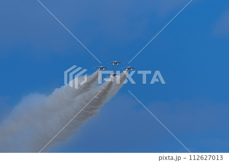 松島基地航空祭 ブルーインパルスアクロバット飛行スモーク 松島基地航空祭 ブルーインパルスアクロバット飛行スモーク 112627013