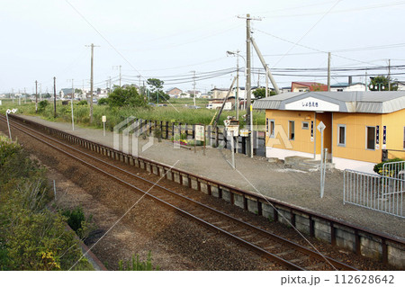 庶路駅 JR庶路駅 しょろ Shoro K49 根室本線 駅舎塗り替え後 庶路駅 JR庶路駅 しょろ Shoro K49 根室本線 駅舎塗り替え後 112628642
