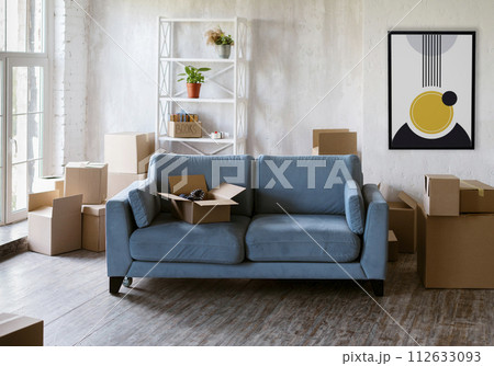 modern interior of living room 112633093