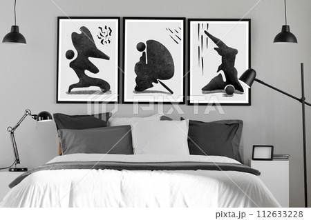 composite image of bedroom design composite image of bedroom design 112633228