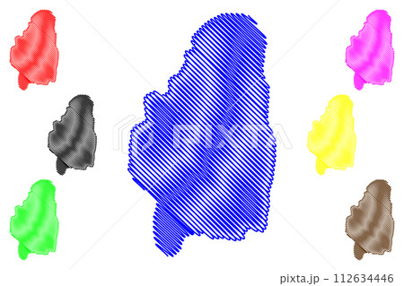 Lake Nakuru (Africa, Republic of Kenya) map vector illustration, scribble sketch map Lake Nakuru (Africa, Republic of Kenya) map vector illustration, scribble sketch map 112634446