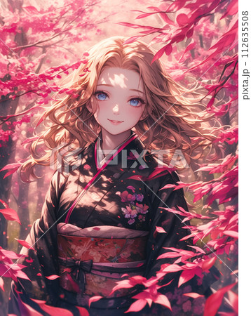 紅葉と共に 112635508
