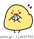 鼻をかむひよこ 112635785