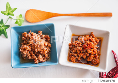 和風と辛い肉味噌 112636476