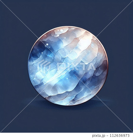 ぼんやりと光るムーンストーン 112636973