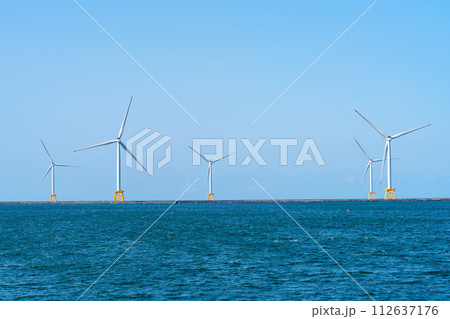 洋上風力発電 石狩湾新港(港湾区域) 洋上風力発電 石狩湾新港(港湾区域) 112637176