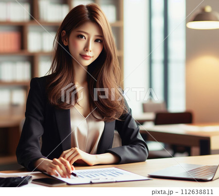 女性経営者 112638811