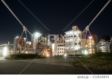 夜の浮庭橋 112638855