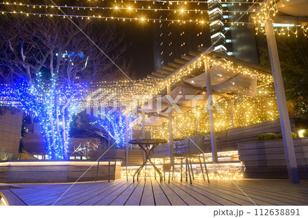 夜のなんばパークス 夜のなんばパークス 112638891