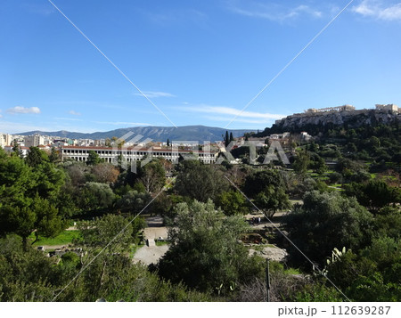 古代アゴラ・アテナイのアゴラ アテネ・ギリシャ 古代アゴラ・アテナイのアゴラ アテネ・ギリシャ 112639287