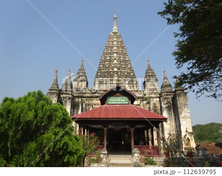 マハーボーディ寺院　バガン・ミャンマー 112639795