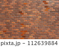 煉瓦壁模様 112639884