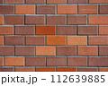 煉瓦壁模様 112639885