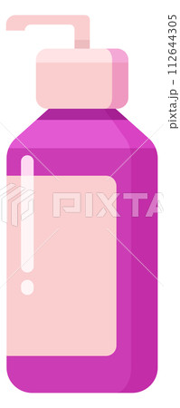 Drug plastic container. Medical supplement. Health care 112644305