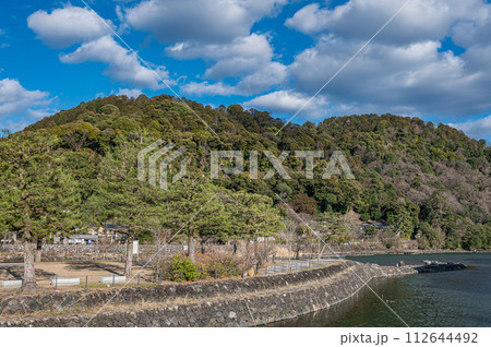 春の宇治公園塔の島 112644492