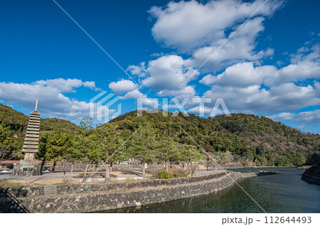 春の宇治公園塔の島 112644493