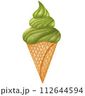 ice cream cone tea 112644594