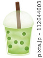 Bubble milk tea 112644603