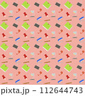 confetti background	 112644743