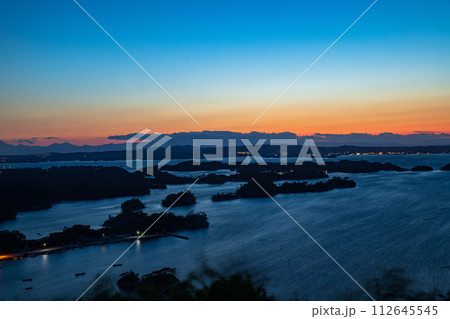 大高森展望台からみた松島の風景 112645545