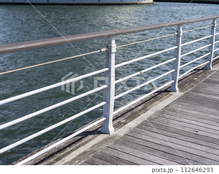 大阪港コスモスクエア海浜緑地のシーサイドプロムナード 112646293