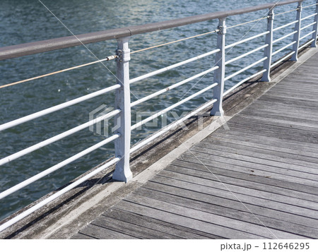 大阪港コスモスクエア海浜緑地のシーサイドプロムナード 112646295