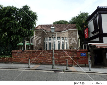 神戸市中央区北野町にある明治から昭和初期に外国人が居住していた洋館が多い北野異人館街のベンの家 112646729