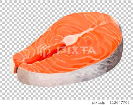 鮭の切り身（1枚） 112647703