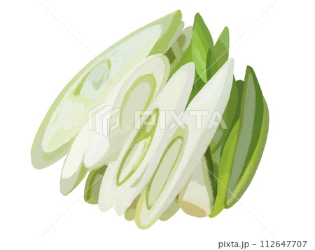 長ネギ(斜め切り) 長ネギ(斜め切り) 112647707