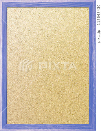 木製フレームの淡い薄紫色の枠のある細かいコルクボードの縦長の背景画像 木製フレームの淡い薄紫色の枠のある細かいコルクボードの縦長の背景画像 112648430