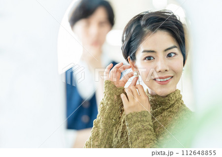 ブライダル　新郎新婦　メイク 112648855