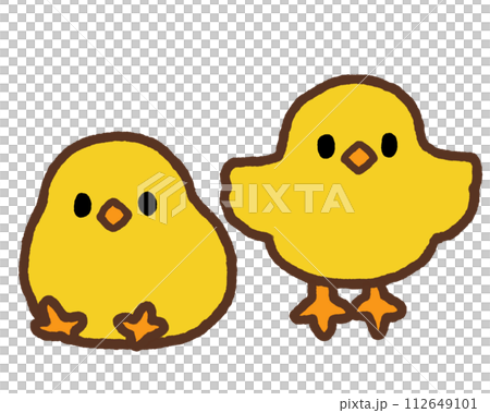 Yellow chick Yellow chick 112649101