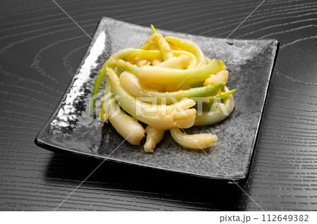 東北地方の野菜、ひろっこの酢味噌和え 東北地方の野菜、ひろっこの酢味噌和え 112649382