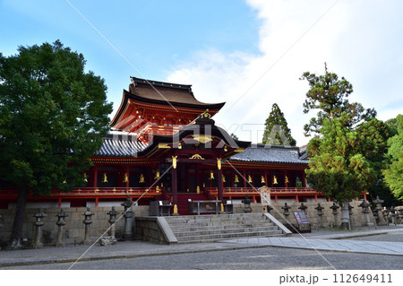 京都八幡市・石清水八幡宮楼門 京都八幡市・石清水八幡宮楼門 112649411