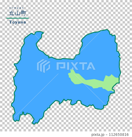 富山縣立山町町村地圖 富山縣立山町町村地圖 112650816