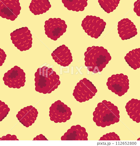 Fresh raspberry fruit, tasty product pattern print Fresh raspberry fruit, tasty product pattern print 112652800