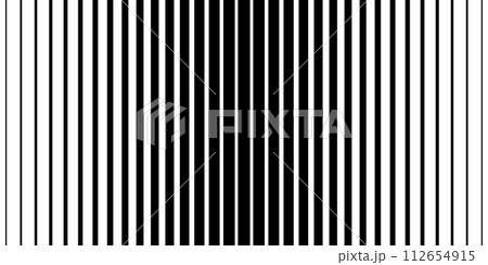 Half tone gradient line pattern. Faded halftone black lines. Fading gradient background. Horizontal abstract geometric texture with parallel stripes. Vector illustration on white background Half tone gradient line pattern. Faded halftone black lines. Fading gradient background. Horizontal abstract geometric texture with parallel stripes. Vector illustration on white background 112654915