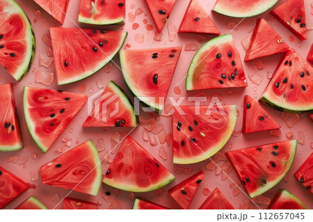 Fresh Fruit background from top view 112657045