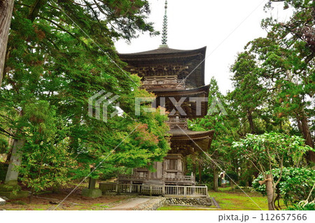 乙宝寺三重塔（新潟県） 112657566