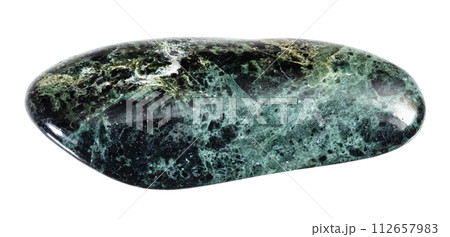 serpentinized peridotitic komatiite rock cutout 112657983