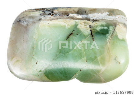 natural tumbled green opalite mineral cutout natural tumbled green opalite mineral cutout 112657999