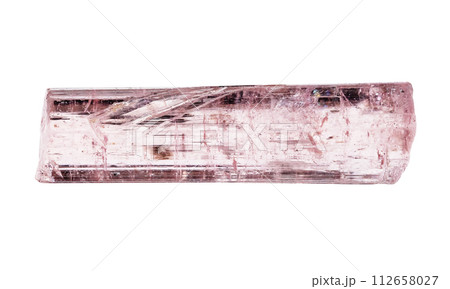natural rough pink tourmaline crystal cutout natural rough pink tourmaline crystal cutout 112658027