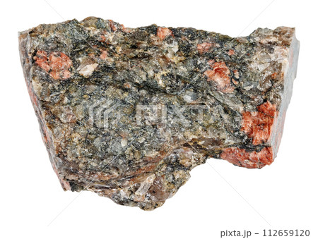 natural raw gneissoid granite mineral cutout natural raw gneissoid granite mineral cutout 112659120