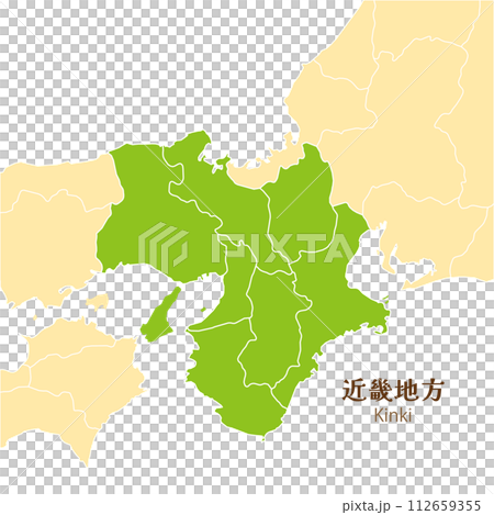 Kinki region, each prefecture in the Kinki region 112659355