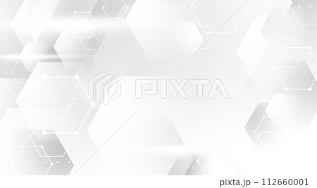 Abstract hexagon background vector illustration 112660001