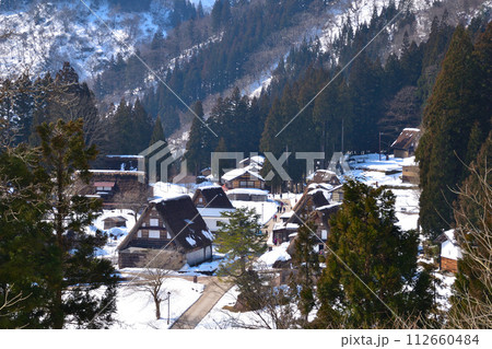 冬　五箇山　相倉集落 112660484